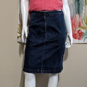 Eileen Fisher Denim Skirt